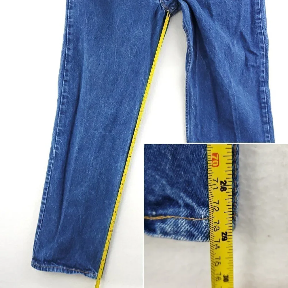 Levi's 505 Vintage Made USA Jeans Tapered Denim Men's 